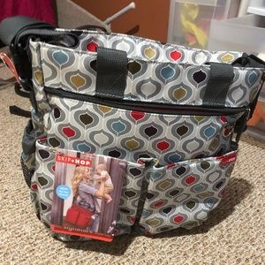 skip hop diaper bag new with tags never used